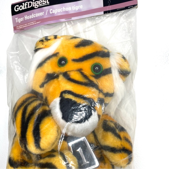 Golf Digest Tiger Plush Headcover - Picture 3 of 11
